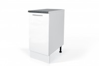 High Gloss White Single Door Base cabinet S30 for kitchen