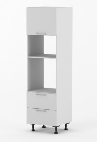 Milan - 600mm wide Single Oven Tower Cabinet with Two Drawers
