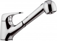 GAMA - Single lever sink mixer with pull-out shower - Chrome